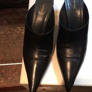 Beautiful Row mules only worn once have original box in perfect condition